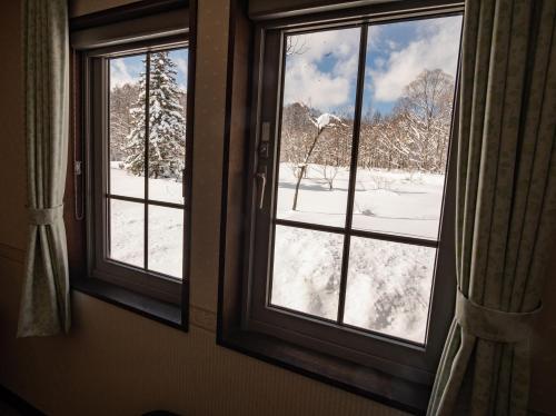 Legend Inn Myoko semasa musim sejuk
