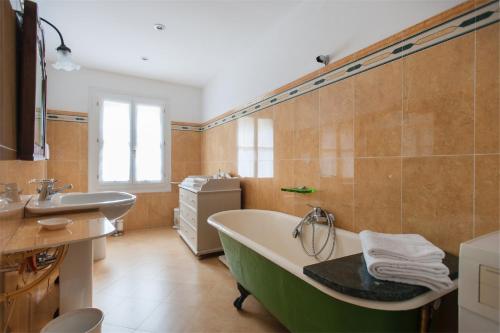 Koupelna v ubytování Dimora Storica Caproni