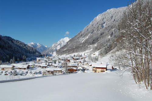 Haus Christian durante l'inverno