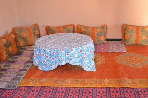 Postel nebo postele na pokoji v ubytování GITE D'etape SIDI FLAH