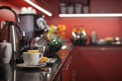 Cuisine ou kitchenette dans l'établissement Mercure Lille Centre Grand Place