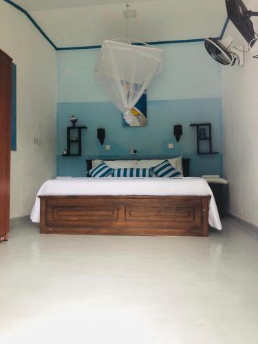 Cama o camas de una habitación en Ocean Caves, Balapitiya