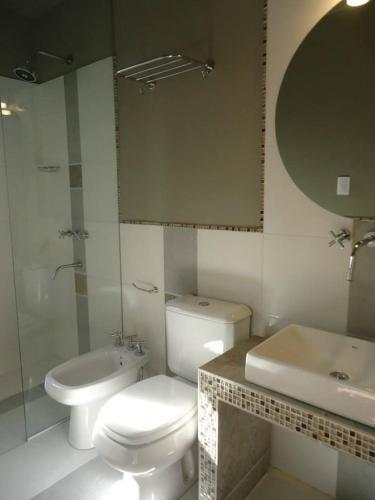 Ένα μπάνιο στο Hotel Platino Termas All Inclusive