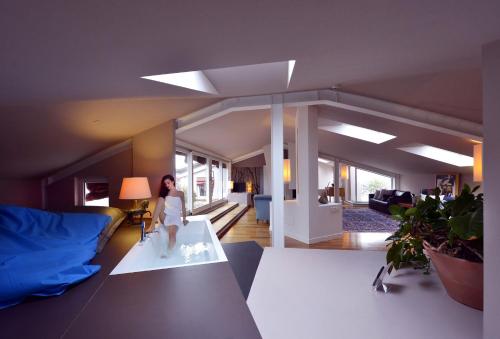 Posezení v ubytování Hotel Ferrara