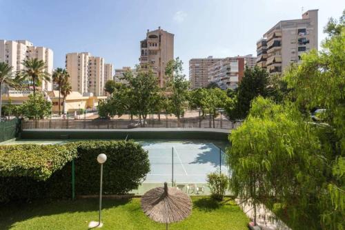 New San Juan beach apartment with AC