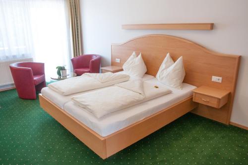 Ένα ή περισσότερα κρεβάτια σε δωμάτιο στο Frauentalerhof