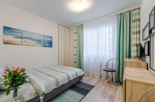 Posteľ alebo postele v izbe v ubytovaní "Chaty" u Beaty