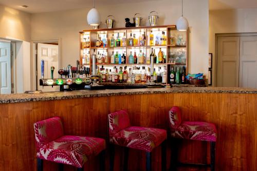 Lounge nebo bar v ubytování Hartnoll Hotel & Spa