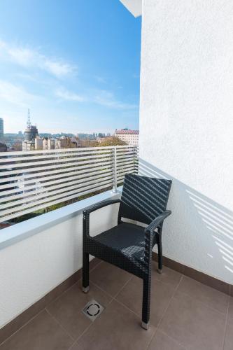 Μπαλκόνι ή βεράντα στο Sky Hotel