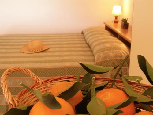 Postel nebo postele na pokoji v ubytování Agriturismo La Quiete