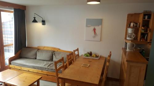 Et opholdsområde på Apartment in Les Chalets du Galibier 1