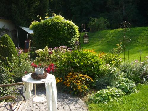 Zahrada ubytování Ferienidyll Aumühle, "Wiesengrund"