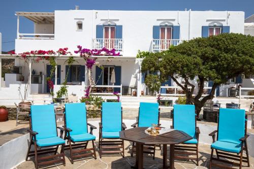 Ruang duduk di Pension Ageliki Sifnos
