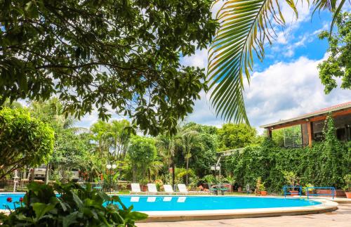 HOTEL BOUTIQUE EL RANCHO OLIVO 내부 또는 인근 수영장