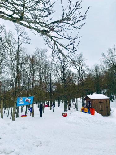 Il Tomolo durante el invierno