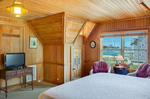 Телевизор и/или развлекательный центр в The Castle Bed And Breakfast
