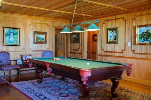 Бильярд в The Castle Bed And Breakfast