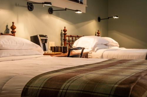 Katil atau katil-katil dalam bilik di Hotel Broad Ripple