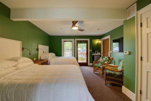 Katil atau katil-katil dalam bilik di Hotel Broad Ripple