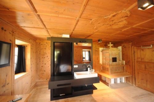 Kúpeľňa v ubytovaní Steinwandterhof