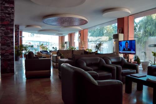 Un lugar para sentarse en Fareeq Hotel