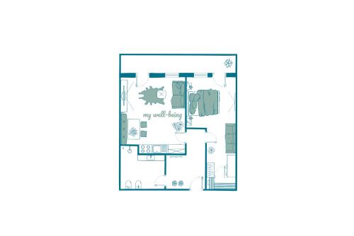 Κάτοψη του Ahrner Wirt Apartments