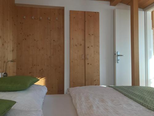 Postel nebo postele na pokoji v ubytování Ferienwohnung Mountaintop
