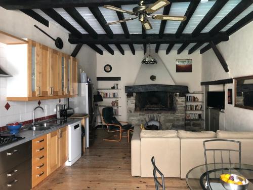 Kuchyň nebo kuchyňský kout v ubytování Chateau Marcel