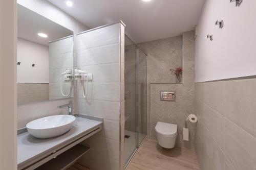 Koupelna v ubytování Apartamentos Mar de Fondo Muxia