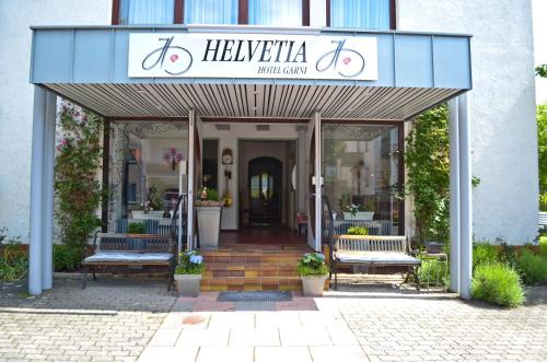 Η πρόσοψη ή η είσοδος του Haus Helvetia