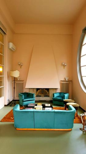 Area soggiorno di Villa Gotti Charming Rooms
