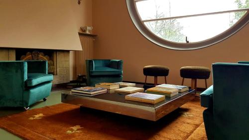 Area soggiorno di Villa Gotti Charming Rooms