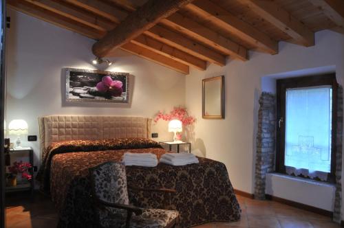Ruang duduk di Bed & Breakfast Castello