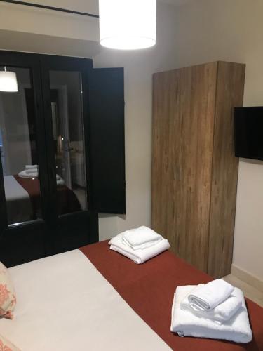 Hotel La Murallaにあるベッド