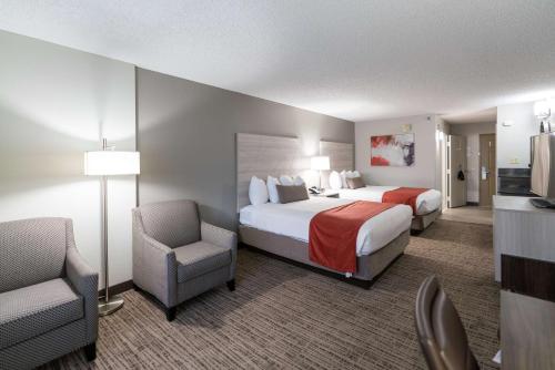 Ένα ή περισσότερα κρεβάτια σε δωμάτιο στο Best Western Plus Lake City