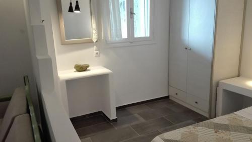 Vuode tai vuoteita majoituspaikassa St George Antiparos Apartments and studios