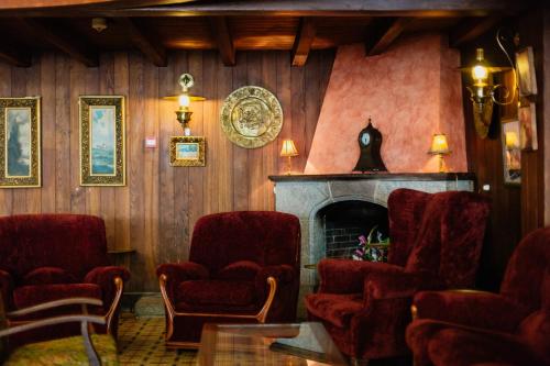 Гостиная зона в Hotel de Camprodón