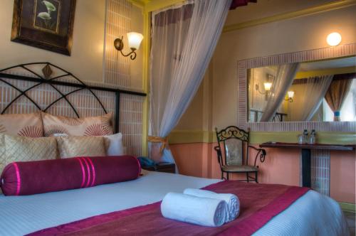 Katil atau katil-katil dalam bilik di Kahama Hotel Nairobi