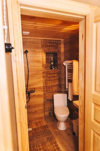 Ein Badezimmer in der Unterkunft Gagauz Sofrasi