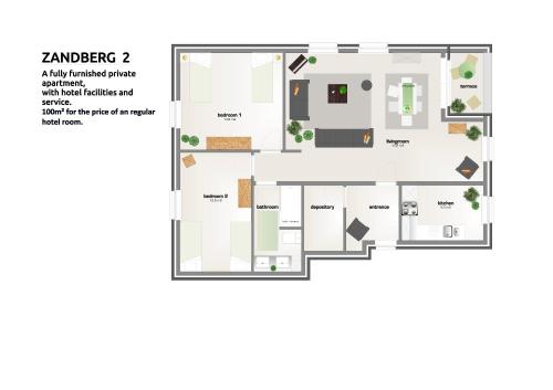 Ảnh trong thư viện ảnh của Hotel Apartments Belgium 2 - HAB 2 ở Westerlo