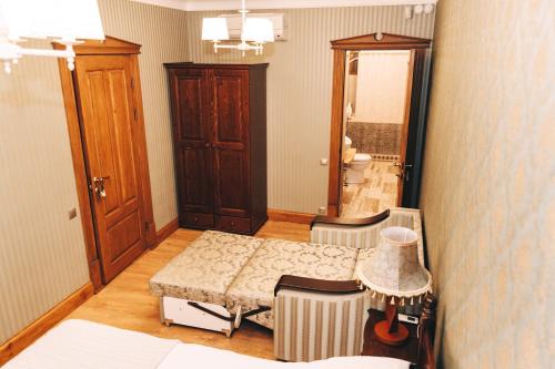 Ein Bett oder Betten in einem Zimmer der Unterkunft Gagauz Sofrasi