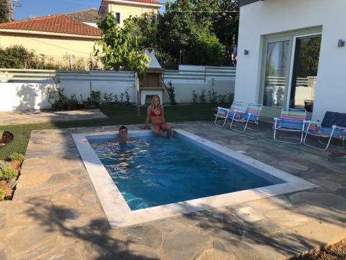 Gallery image of Sea and Sun Luxury Pools' Villas in Chorefto