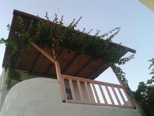 Balkón nebo terasa v ubytování Βig Βlue Apartments