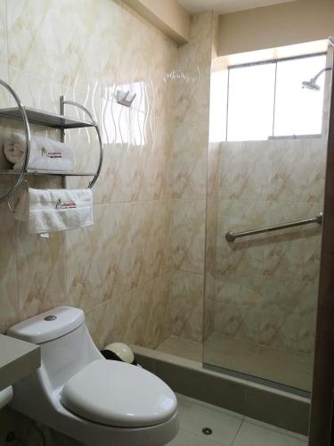 Hotel Spa Machupicchuにあるバスルーム