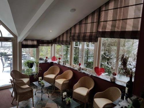 Posezení v ubytování Hotel La Ferronniere