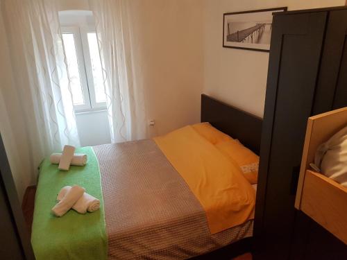 Katil atau katil-katil dalam bilik di Apartment Sutlic
