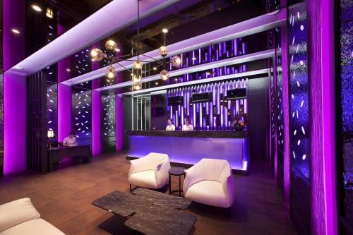 Zona de estar de One Fukun Hotel