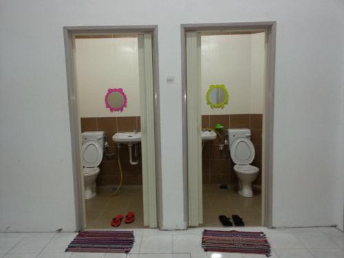 Phòng tắm tại GERIK HOMESTAY