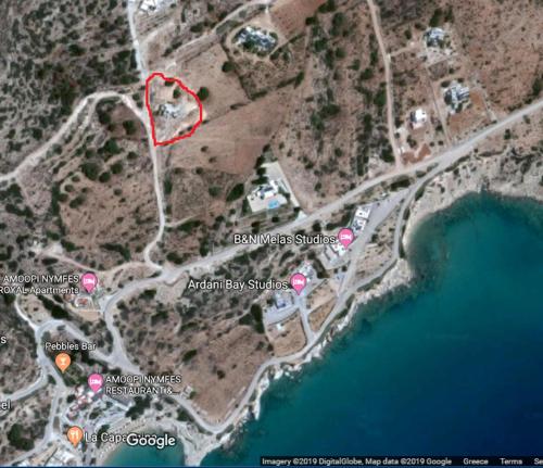 a map of the approximate location of anahuak law studio at Aelia Luxury Villa in Amoopi