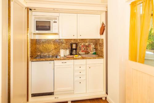 Dapur atau dapur kecil di Apartments Wald-Residenz Bansin